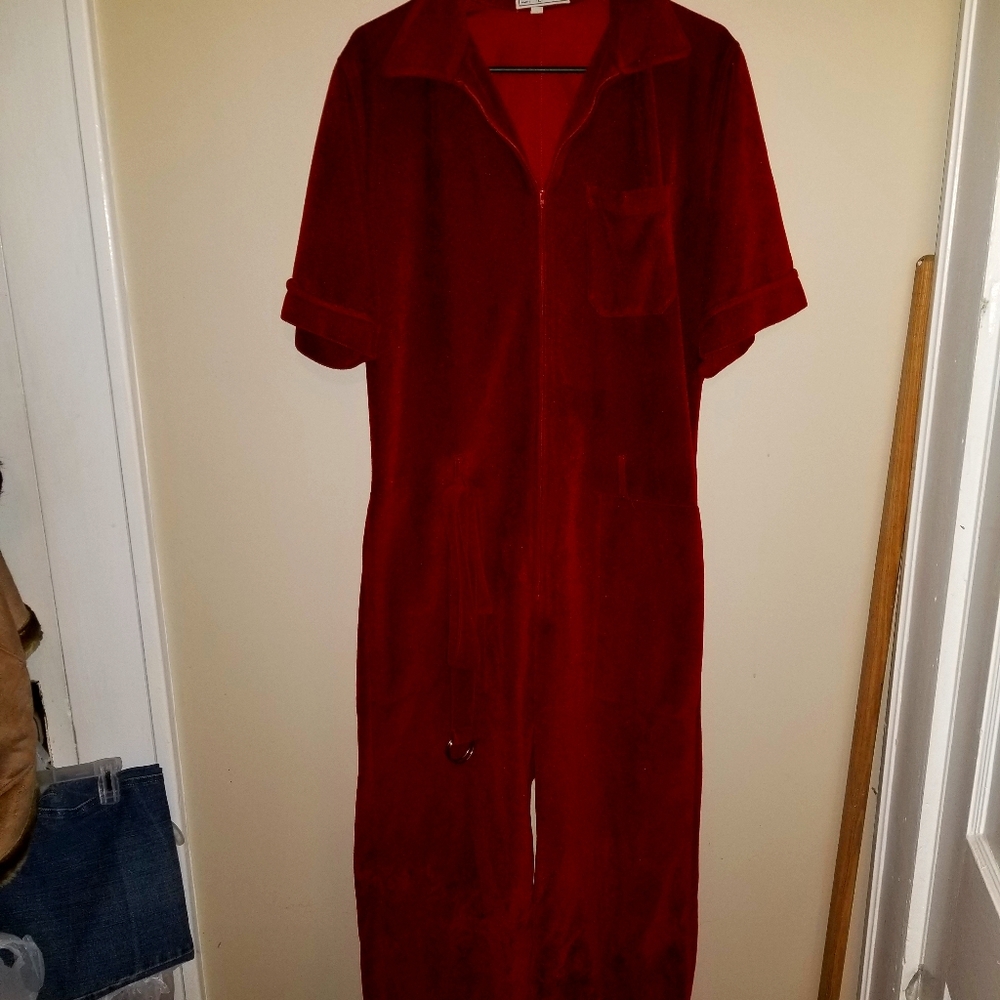 Valour Vintage Christian Dior Jumpsuit Tall With Belt